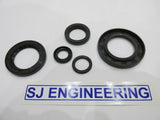 ENGINE GEARBOX OIL SEAL KIT Triumph 650cc 4 speed T120 TR6 1963-71