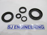 ENGINE GEARBOX OIL SEAL KIT Triumph 650cc 4 speed T120 TR6 1963-71