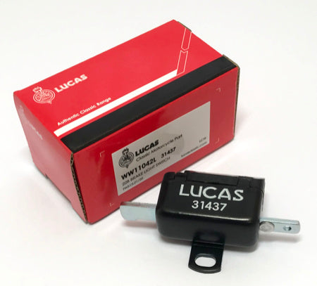 GENUINE LUCAS 22B SLIDE PULL BRAKE LIGHT SWITCH BSA ENFIELD NORTON TRIUMPH 31437