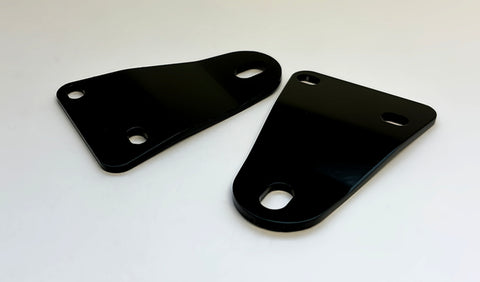 BSA A50 A65 SILENCER BRACKETS PAIR 67-2781 68-2780