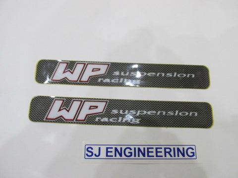 WP SUSPENSION  SWINGING ARM THICK CARBON LOOK STICKERS
