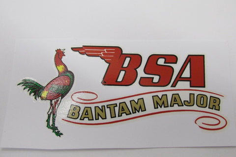 BSA BANTAM MAJOR D3 LH PETROL TANK TRANSFER