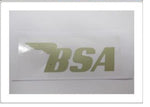 BSA TRANSFER STICKER DECAL GOLD WD B40 ETC
