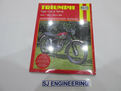 TRIUMPH TIGER CUB TERRIER 150-200CC 1952-1968 Haynes Manual