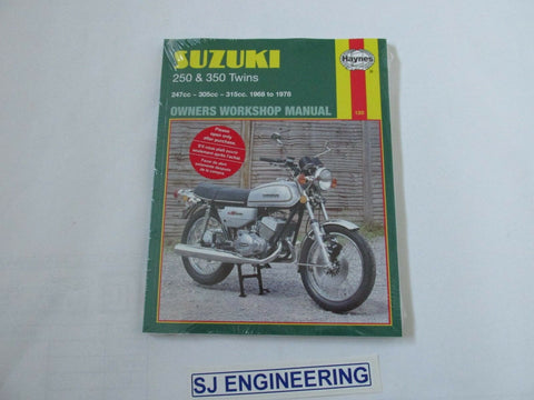 Suzuki 250 350 T250 GT250 T305 T3500 1968-1978 Haynes Manual