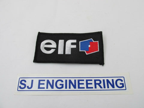 ELF MOTORCYCLE OIL Sew on Embroidered Patch/ Badge