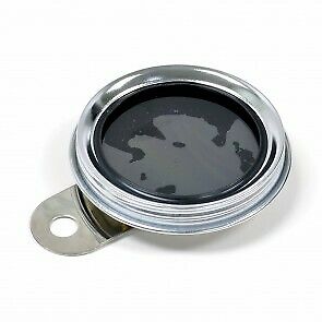 MOTORCYCLE TAX DISC HOLDER  CLASSIC BRITISH BIKE STAINLESS STEEL