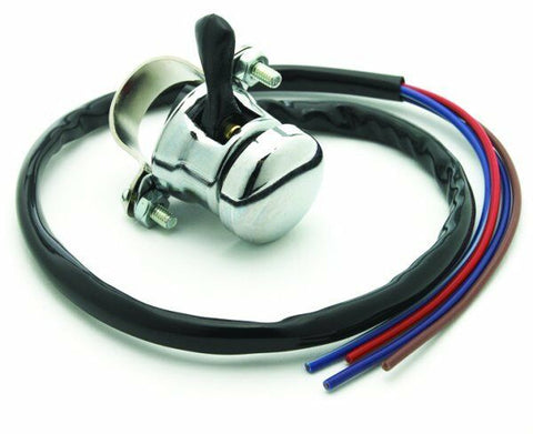 LUCAS MOTORBIKE HORN DIP SWITCH CLAMP ON with BLACK WIRE COVER - LU31563