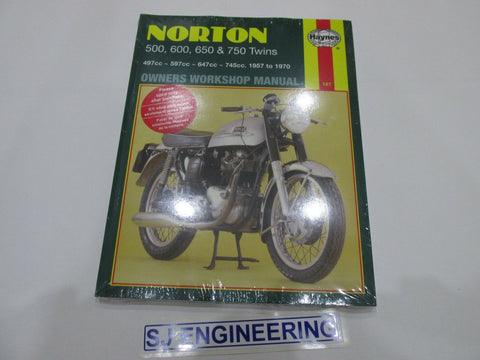 Norton 1957-1970 500 600 650 750 Twins Haynes Manual
