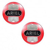 ARIEL SQUARE 4 NH VH FH TANK BADGES RED 1954-1959 5004-54