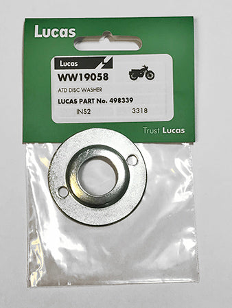 Genuine Lucas ATD (Automatic Timing Device) Washer disc cover LU498339