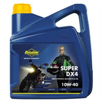 Putoline Super DX4 Semi Synthetic Motorcycle Oil 10W40 4 Stroke - 4 Litre