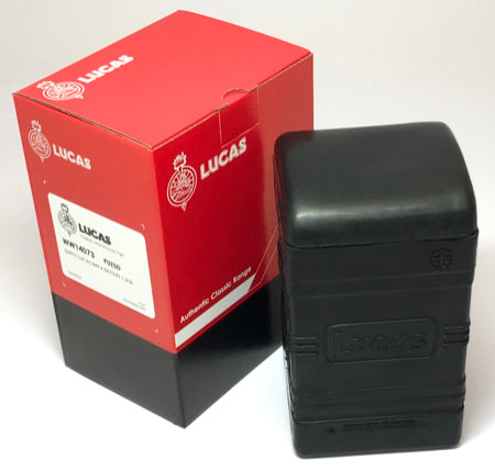 Genuine Lucas Motorbike Battery Box PUZ5D Flexible Rubber Small Type B49-6