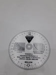 WASSELL ENGINE AND CAM TIMING DISC WHITE