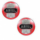 ARIEL SQUARE 4 NH VH FH TANK BADGES RED 1954-1959 5004-54